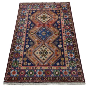 Perserteppich - Nomadic 162 x 108 cm - dunkelblau