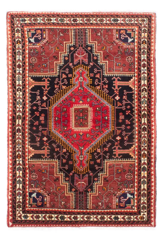 Perserteppich - Nomadic 162 x 110 cm - dunkelblau
