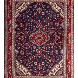 Perserteppich - Nomadic - 165 x 115 cm - dunkelblau