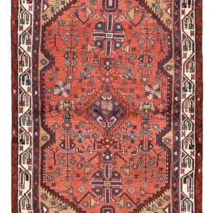 Perserteppich - Nomadic - 165 x 92 cm - hellrot