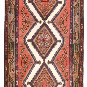 Perserteppich - Nomadic - 168 x 79 cm - rot