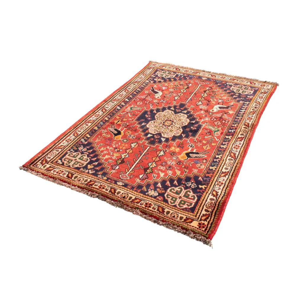 Perserteppich - Nomadic 170 x 115 cm - dunkelrot
