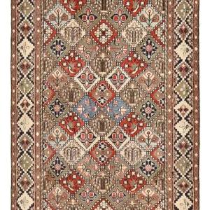 Perserteppich - Nomadic - 187 x 113 cm - mehrfarbig