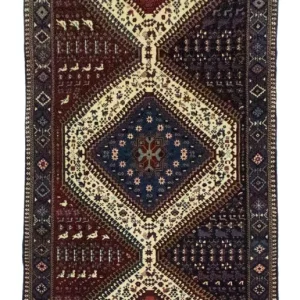 Perserteppich - Nomadic 190 x 100 cm - blau