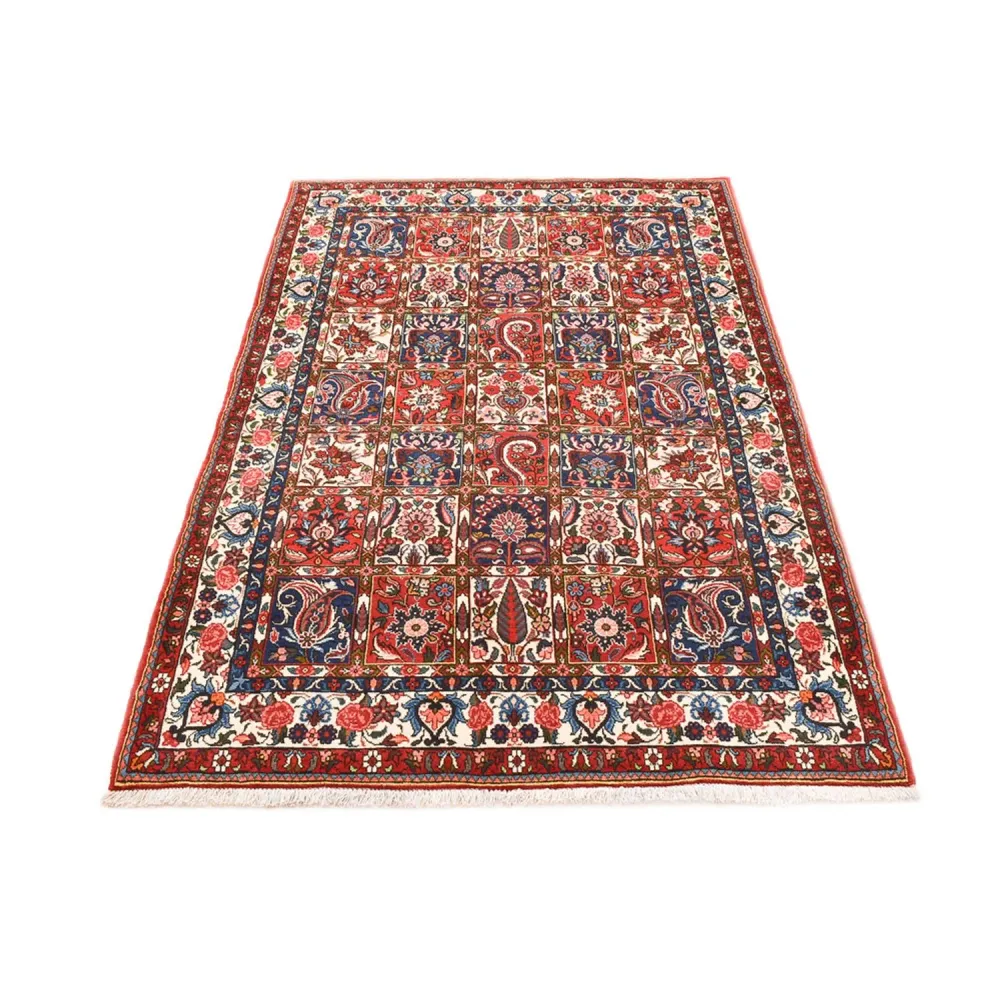 Perserteppich - Nomadic - 196 x 133 cm - mehrfarbig