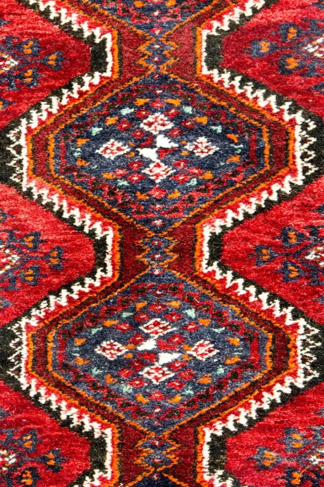 Perserteppich - Nomadic 197 x 52 cm - rot