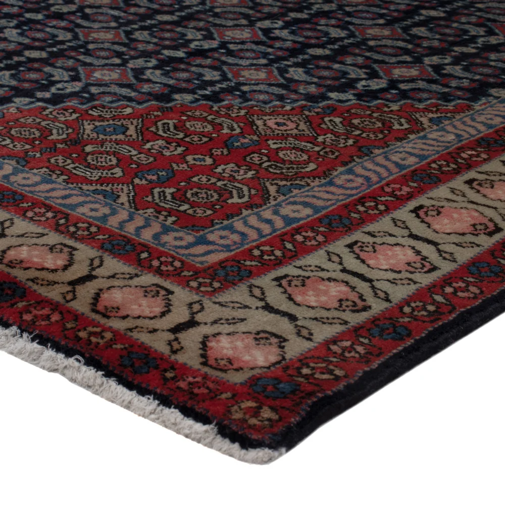 Perserteppich - Nomadic - 200 x 134 cm - dunkelblau