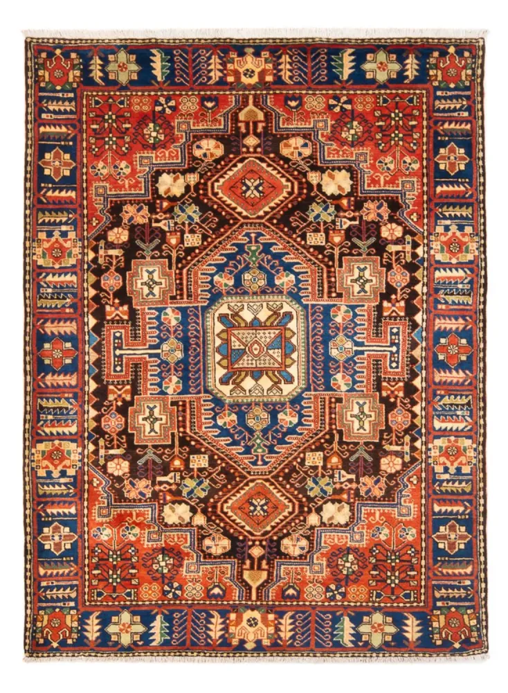 Perserteppich - Nomadic - 200 x 145 cm - blau