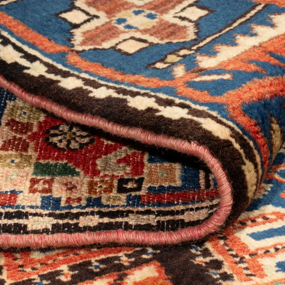 Perserteppich - Nomadic - 200 x 145 cm - blau
