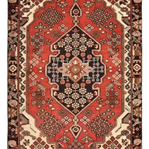 Perserteppich - Nomadic - 202 x 128 cm - rot