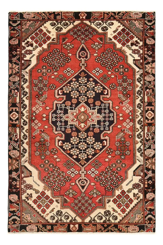 Perserteppich - Nomadic - 202 x 128 cm - rot