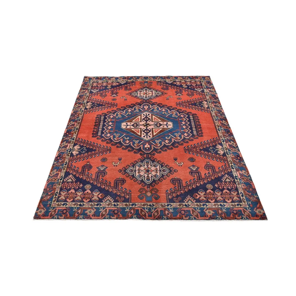 Perserteppich - Nomadic - 208 x 162 cm - mehrfarbig