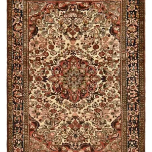 Perserteppich - Nomadic - 209 x 153 cm - dunkelbeige