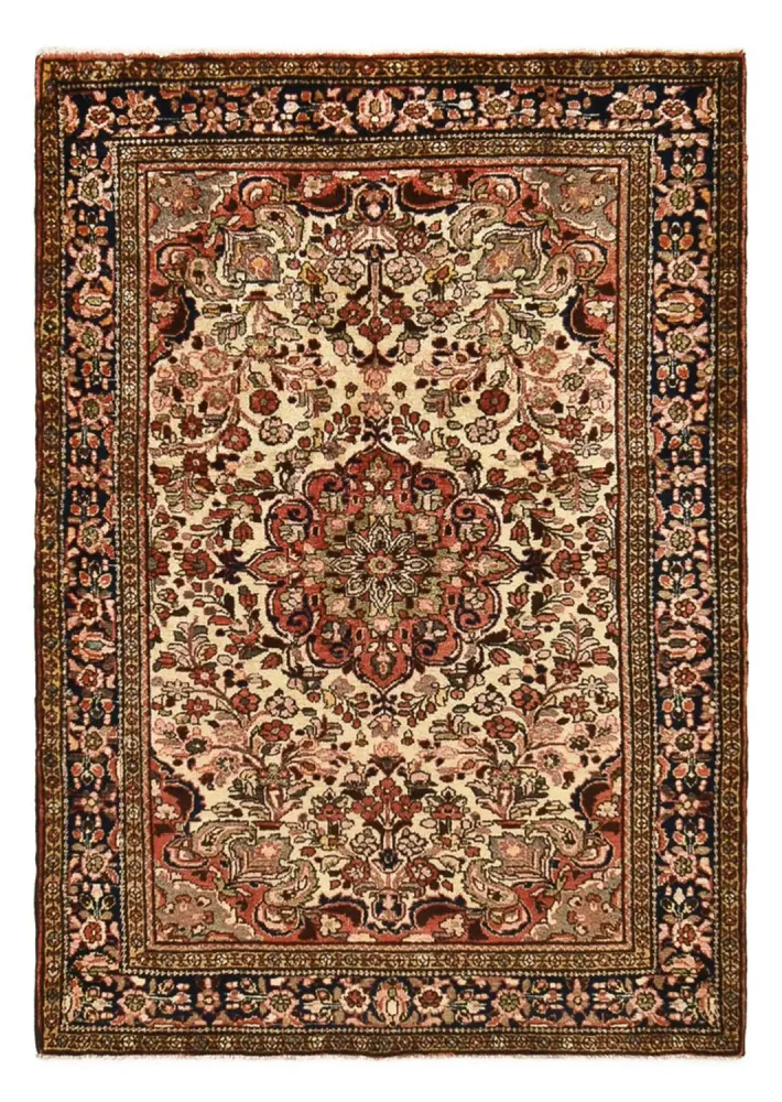 Perserteppich - Nomadic - 209 x 153 cm - dunkelbeige