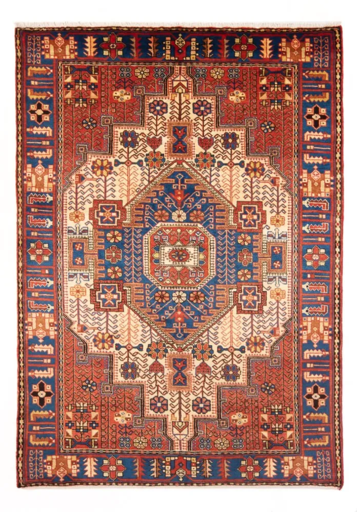 Perserteppich - Nomadic - 210 x 142 cm - blau