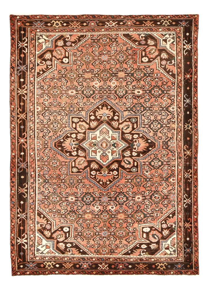 Perserteppich - Nomadic - 220 x 156 cm - hellrot