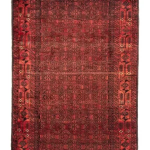 Perserteppich - Nomadic 225 x 121 cm - rot