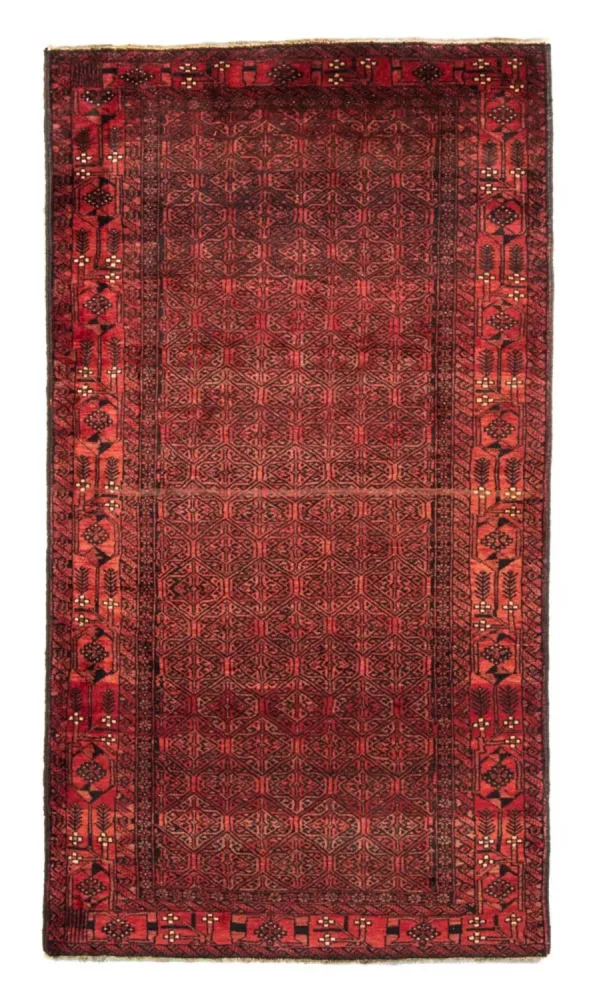 Perserteppich - Nomadic 225 x 121 cm - rot