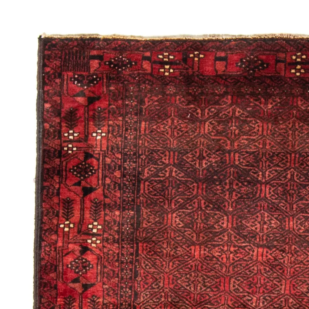 Perserteppich - Nomadic 225 x 121 cm - rot