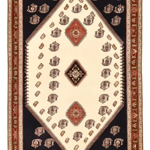 Perserteppich - Nomadic - 237 x 150 cm - mehrfarbig