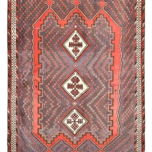 Perserteppich - Nomadic - 241 x 180 cm - rost