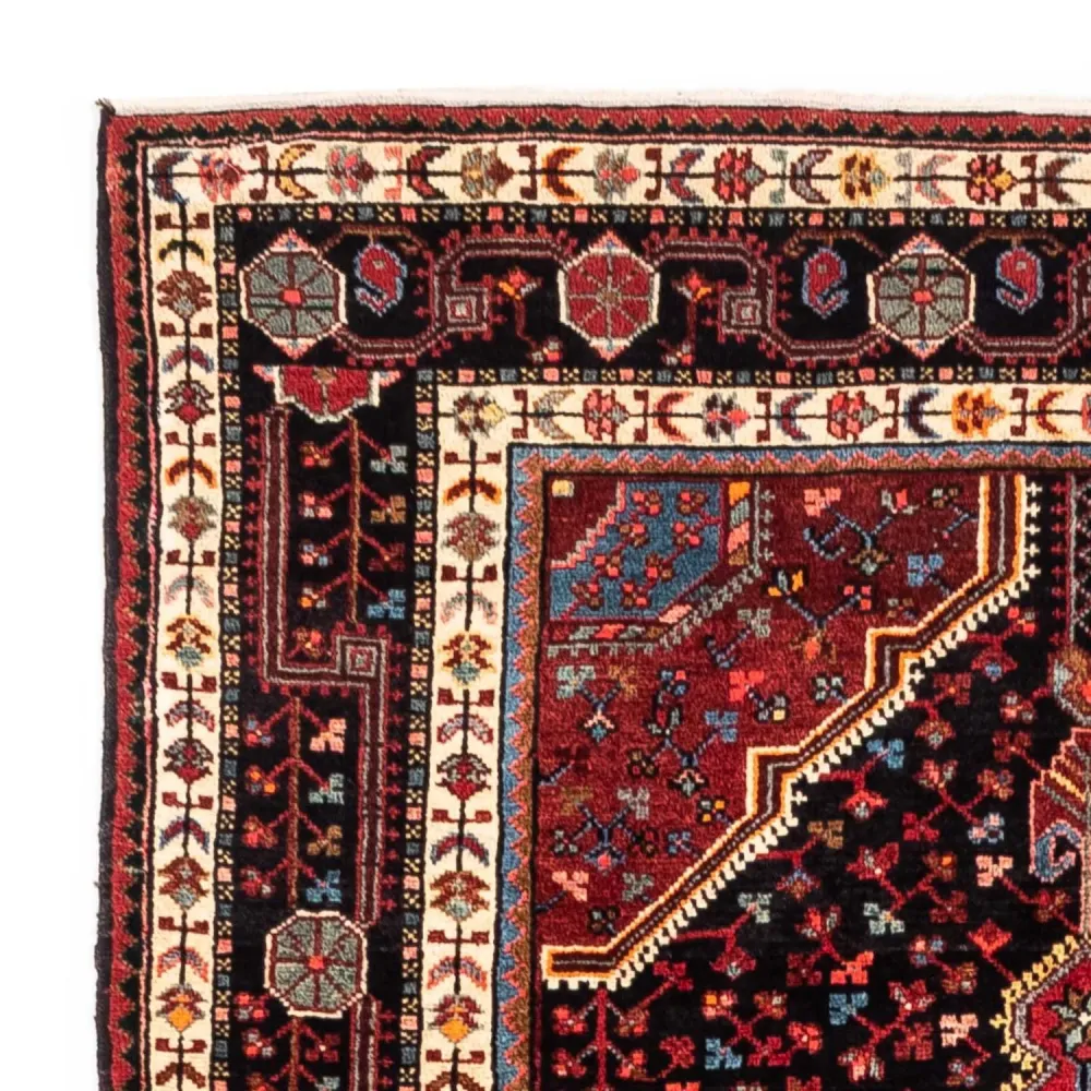 Perserteppich - Nomadic 246 x 136 cm - dunkelblau