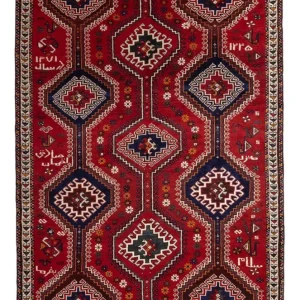Perserteppich - Nomadic - 249 x 170 cm - rot