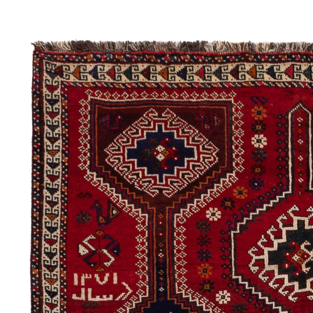 Perserteppich - Nomadic - 249 x 170 cm - rot