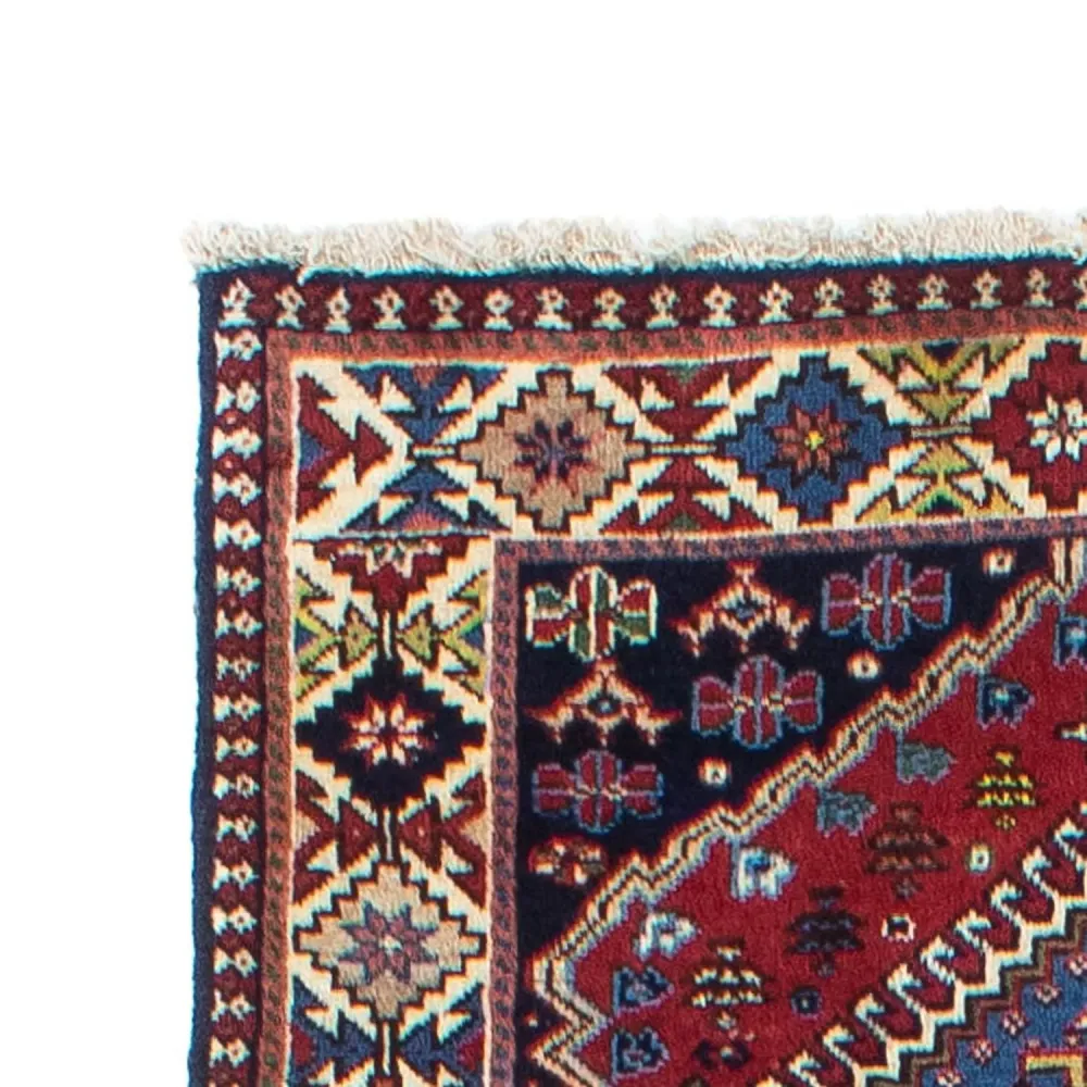 Perserteppich - Nomadic 280 x 80 cm - dunkelrot