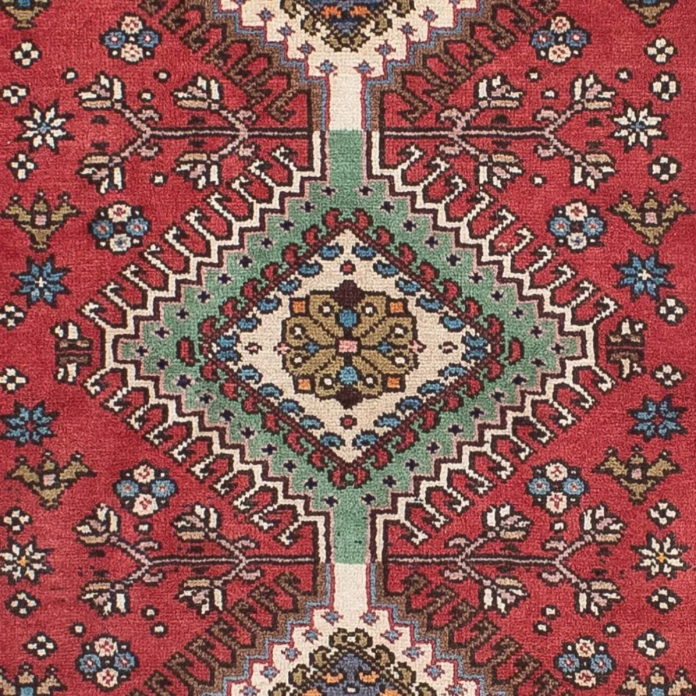 Perserteppich - Nomadic 281 x 75 cm - rot