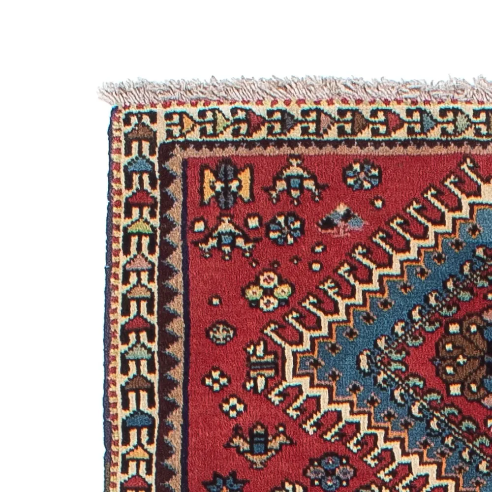 Perserteppich - Nomadic 281 x 75 cm - rot