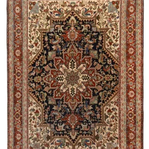 Perserteppich - Nomadic - 288 x 196 cm - dunkelblau