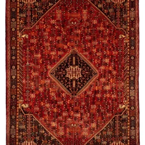 Perserteppich - Nomadic 288 x 203 cm - dunkelrot