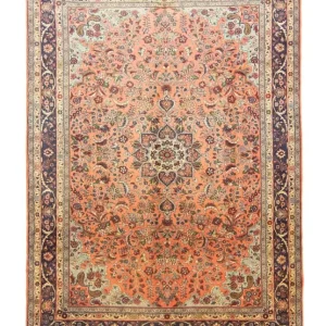 Perserteppich - Nomadic 291 x 211 cm - orange