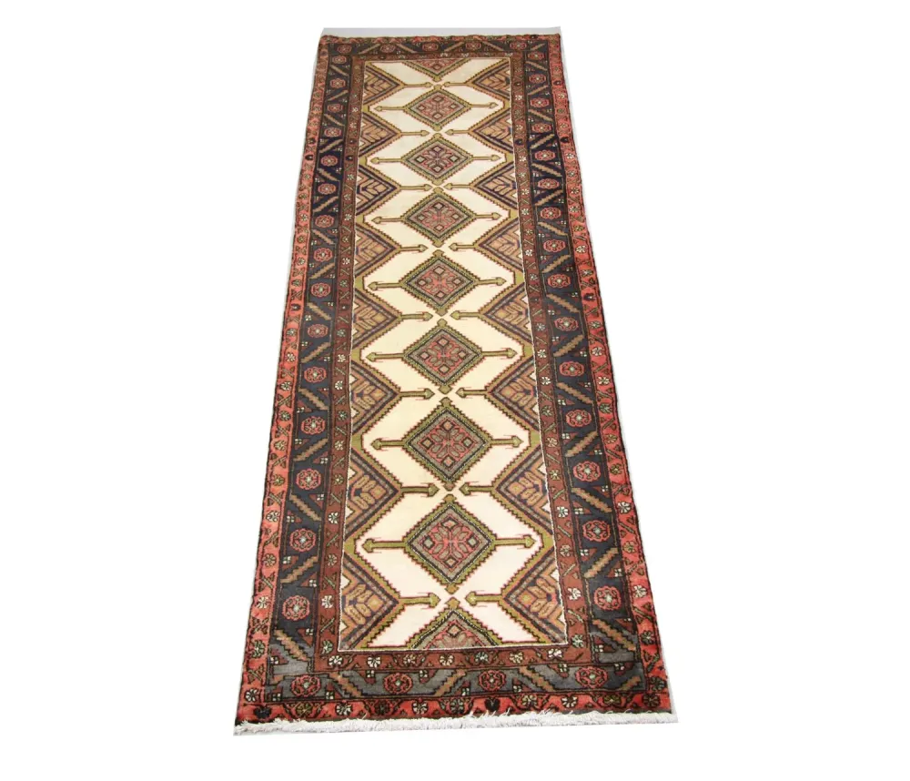 Perserteppich - Nomadic 292 x 94 cm - beige
