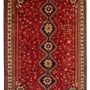 Perserteppich - Nomadic 295 x 210 cm - dunkelrot