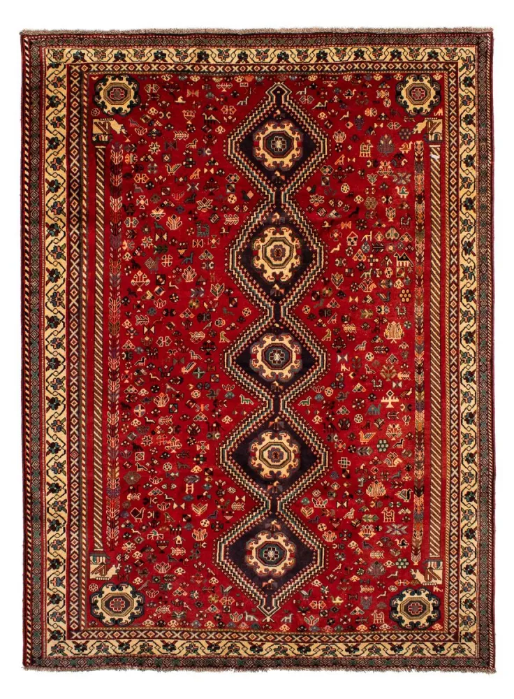 Perserteppich - Nomadic 295 x 210 cm - dunkelrot