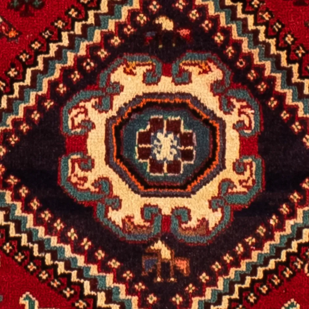 Perserteppich - Nomadic 295 x 210 cm - dunkelrot