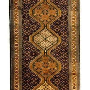 Perserteppich - Nomadic 297 x 70 cm - dunkelblau
