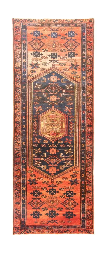 Perserteppich - Nomadic 300 x 112 cm - blau