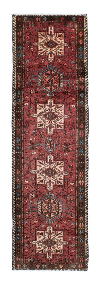 Perserteppich - Nomadic 304 x 85 cm - dunkelrot