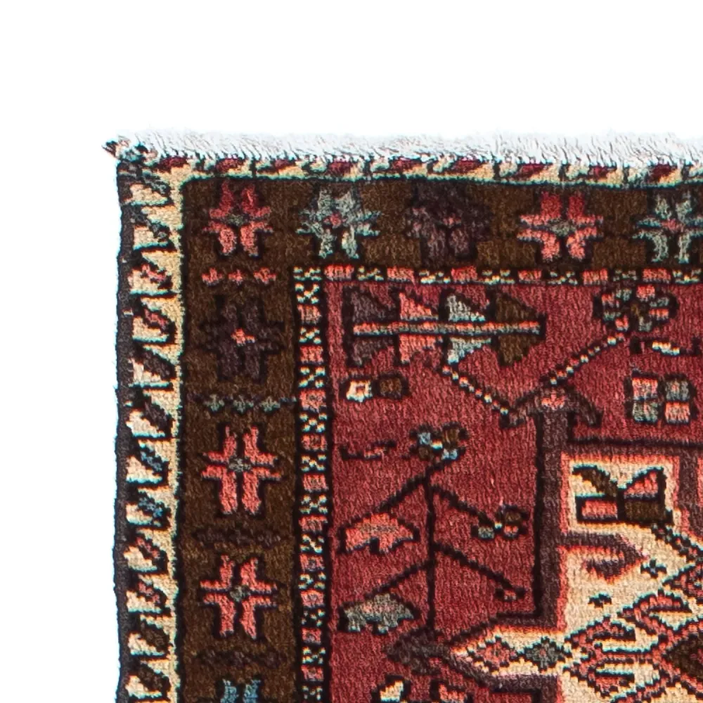 Perserteppich - Nomadic 304 x 85 cm - dunkelrot