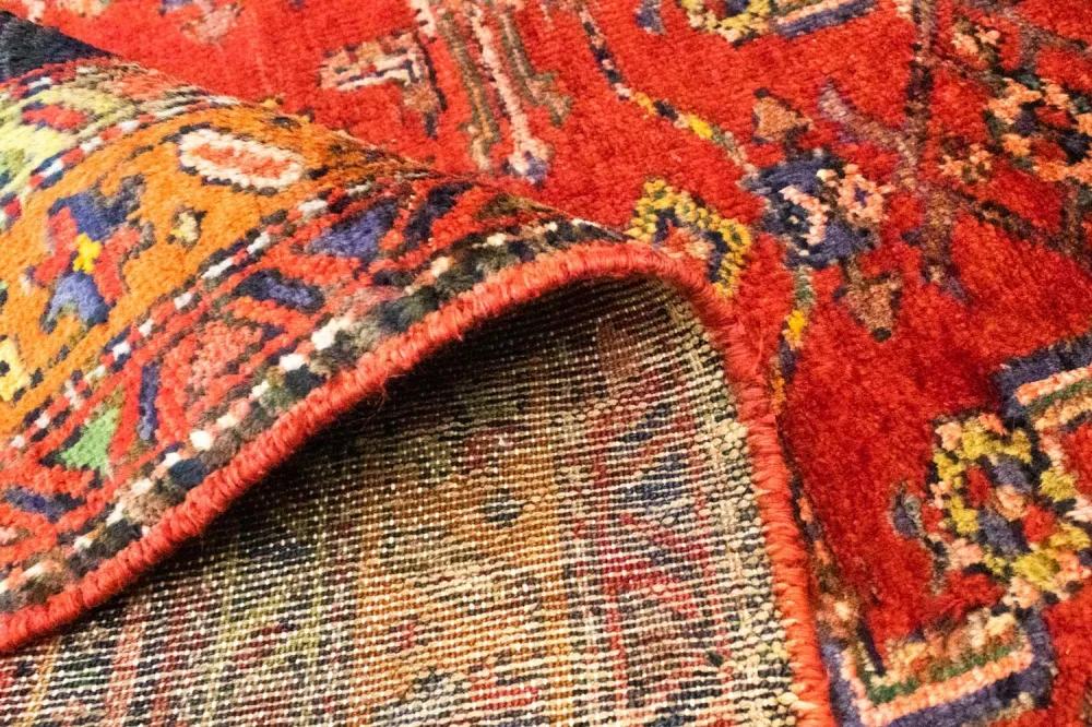 Perserteppich - Nomadic 305 x 112 cm - blau