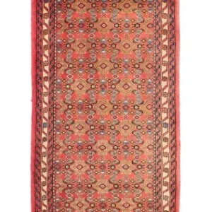 Perserteppich - Nomadic 305 x 70 cm - rot
