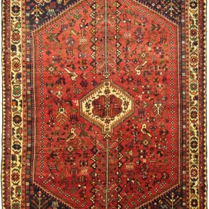 Perserteppich - Nomadic - 308 x 212 cm - rot
