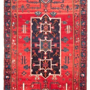 Perserteppich - Nomadic - 310 x 155 cm - rot