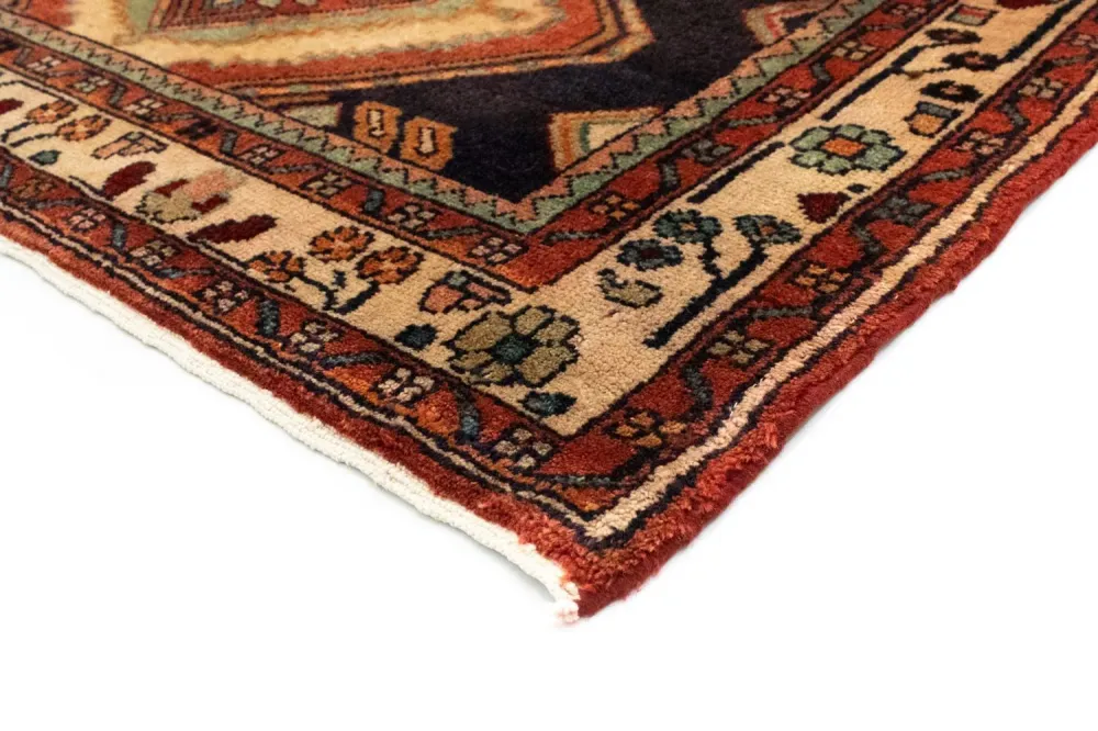Perserteppich - Nomadic 312 x 125 cm - blau