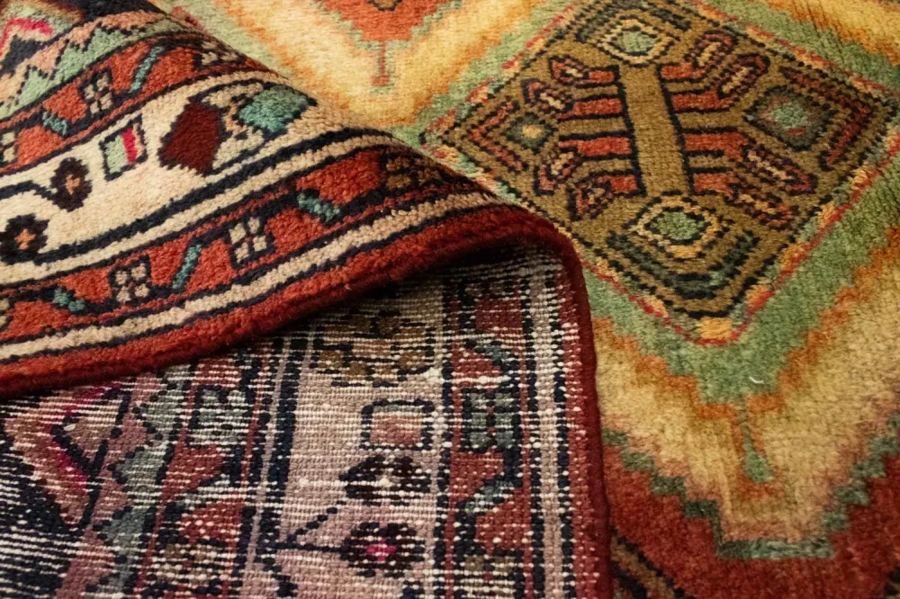 Perserteppich - Nomadic 312 x 125 cm - blau