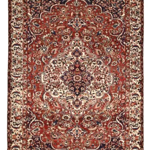 Perserteppich - Nomadic - 315 x 215 cm - dunkelrot
