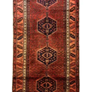 Perserteppich - Nomadic 316 x 118 cm - blau